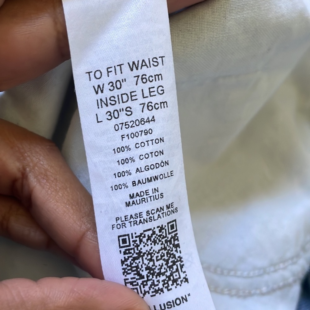 ASOS Collusion cropped jeans size 30 - Picture 8 of 8